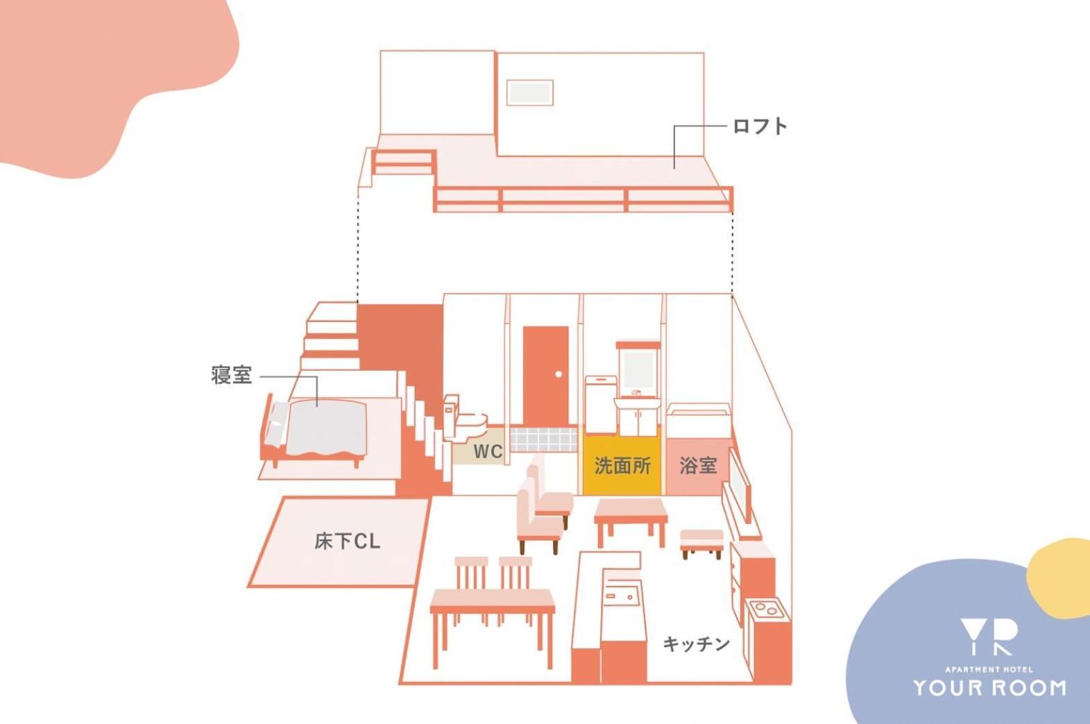 Apartment Your 熊本駅 *